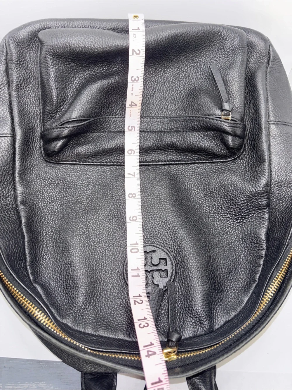 Tory Burch Black Leather Backpack - Classic Bag